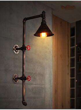 意水创吧管壁灯具loft复古工业风装B2003饰餐厅酒走廊阳台过铁艺