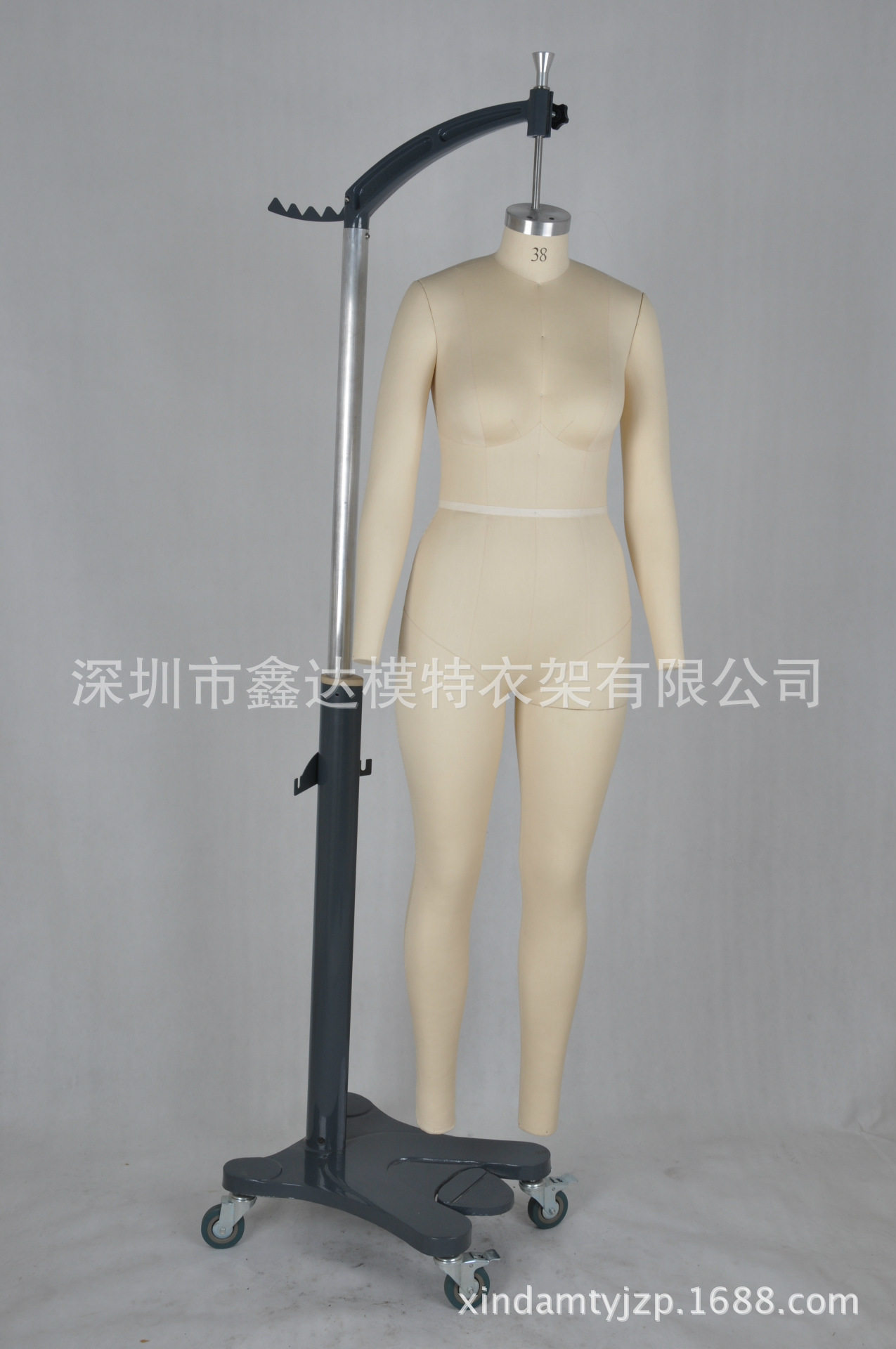 标准立裁可伸缩肩插针人台