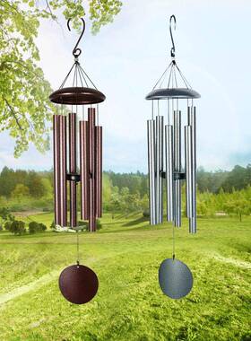 欧凉美36寸复GT36古户外花园田园亭阳金铝属管音乐风铃挂台饰家居