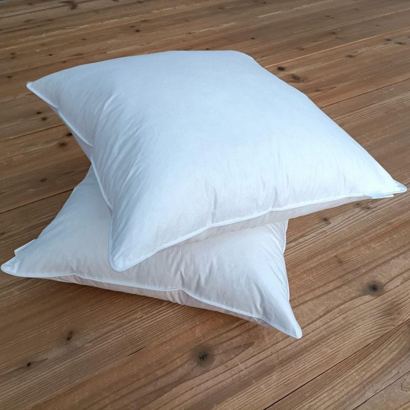 PK7公J白鸭绒大抱枕芯客厅沙发绒靠垫鸭鹅F7T75MHS毛靠羽腰垫办室