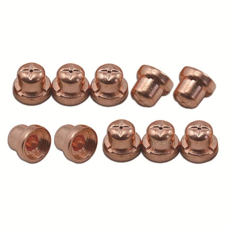 跨境温州40A/TXPE1等离子极切割流配件LG4P0电喷嘴80PCS保护罩分