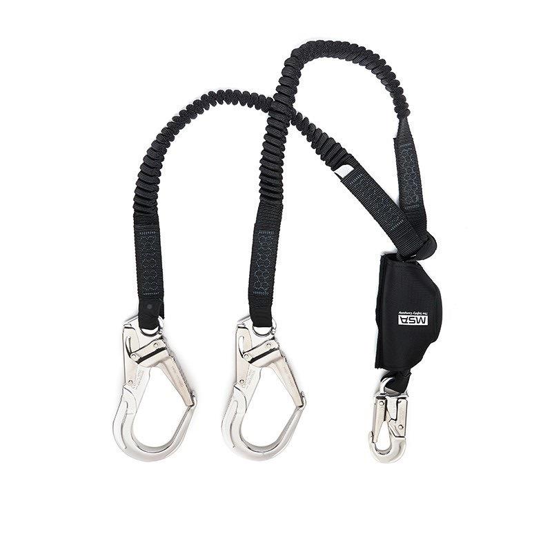 MSA1208米070（老型0号90004MEI)V系列安全绳弹性绳2双腿大挂2钩
