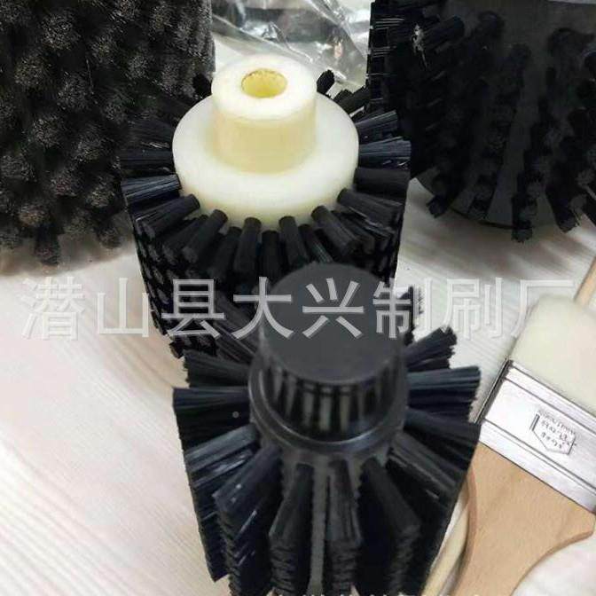 龙丝工业毛刷辊滚筒刷389刷小空型打磨毛刷辊缠绕定尼抛光心筒辊