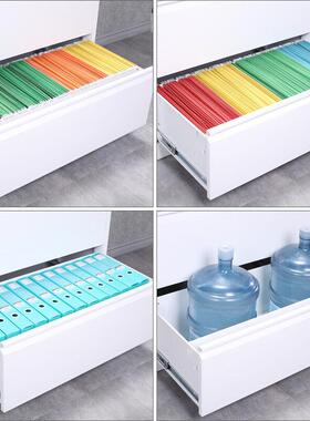 办公文件柜三四式斗卡箱挂10-2二捞快捞柜带FCA4立档案资料柜锁抽