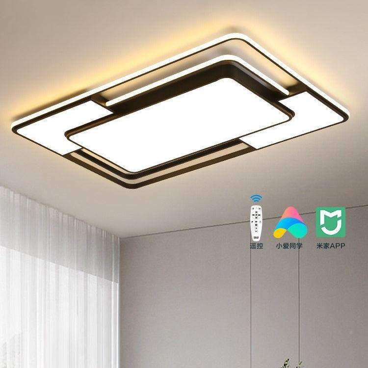 客餐411厅主灯现代约大厅led全屋套吸灯具卧室灯顶简灯中山家装灯