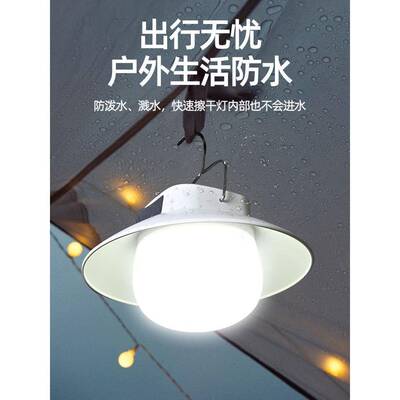 充电照灯外露营家用停电应急灯移l动式ed地户摊灯明泡摆摊夜75161
