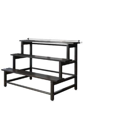 铁植艺花架阶架梯式物不锈钢台花盆置物架阳多层置AL100845物放置