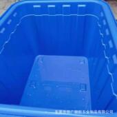 60加厚带轮服装 00L乌带轮塑料水箱箱8820 650 WYS筐胶箱鱼龟箱现