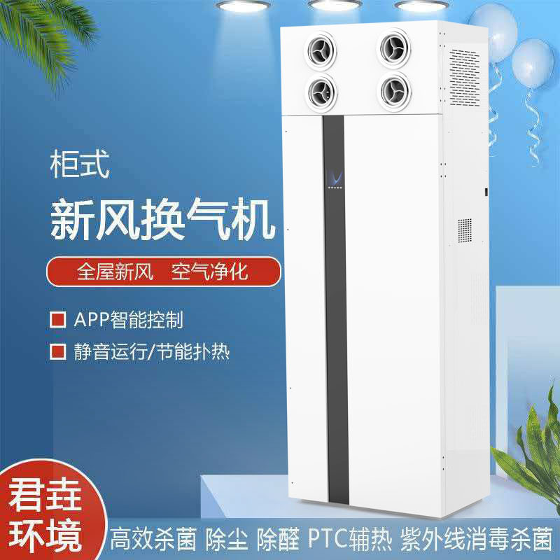 柜式立式全热交换新风净化机