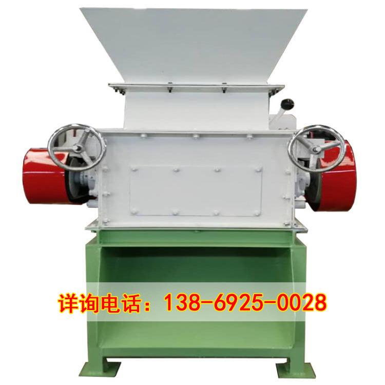 机械对辊破碎机玉米大豆小麦高粱大米破碎时产1-10吨