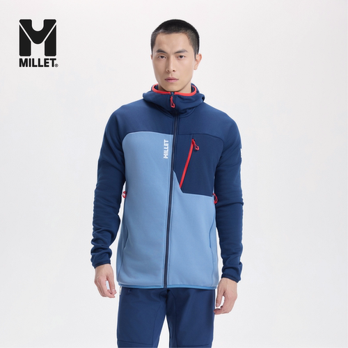 MILLETSENECA男士连帽抓绒开衫