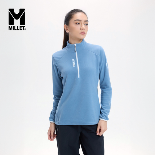 MILLETUBIC女士半拉链抓绒衫