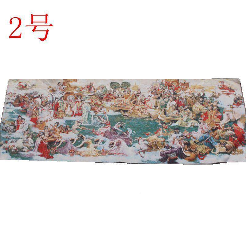 古玩挂现货织锦绣画挂画收QMO藏苏刺画家绣居装饰品件