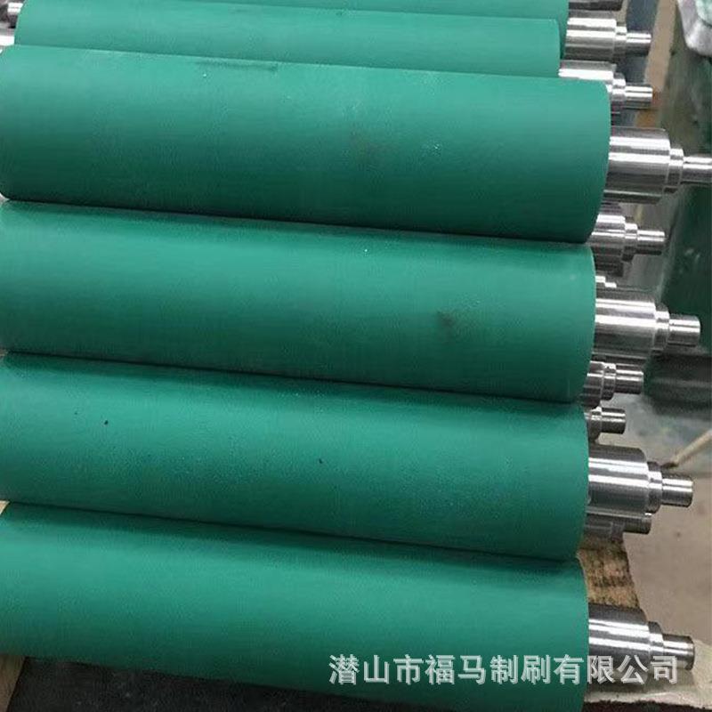 橡胶弯辊套包胶滚筒胶辊筒无275动力托橡辊丁胶腈胶输送外机聚氨