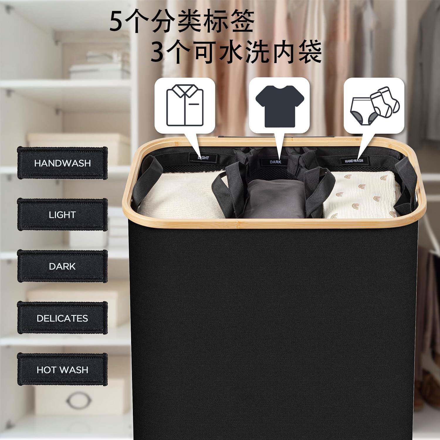 销脏衣篓家用物大卧畅室收纳篮浴室脏衣服置篮容量UPT存储设计