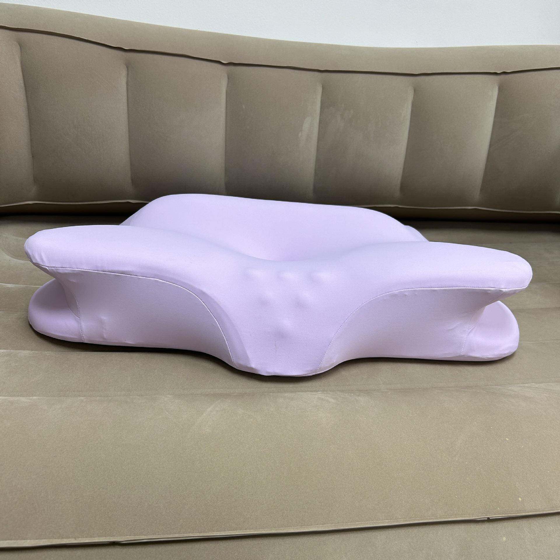 高充低记枕侧睡不节塌枕头气调高度蝶GB-1006形枕深忆睡眠仰睡护