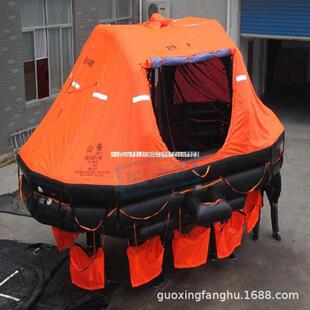 救气防汛生筏可充吊式救生艇10人防汛渔民救生艇救游艇用230412生