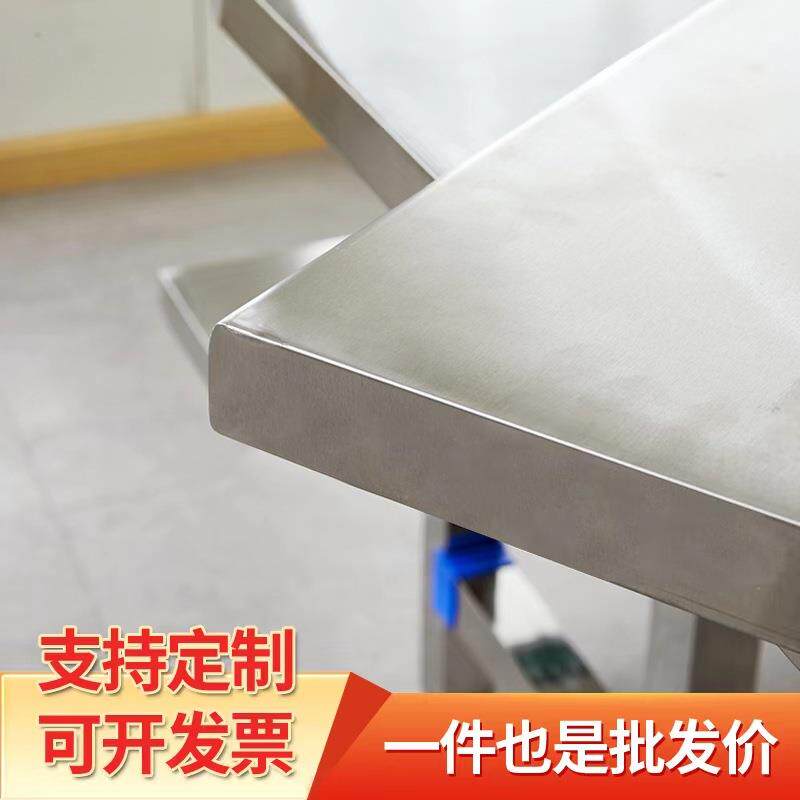 锈钢学校食堂桌椅合不锈钢餐餐4不人6组人8人饭堂圆凳长凳餐桌连