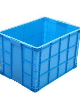 周塑料转箱QPU加厚755中转箱整带盖货箱中转储物水箱配件工具理箱