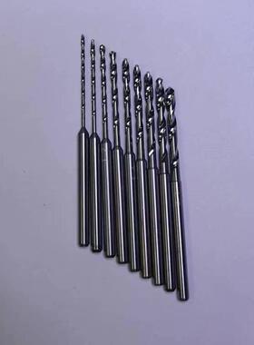 2.35柄牙机专用麻INL花钻钨钢定钻变钻头固定柄径加长头木工柄打