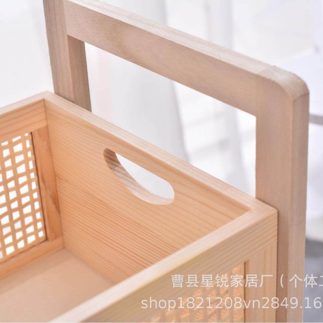 田物园风实木多置物架家S32用可拆卸杂物整理架床头落木地式竹层,收纳整理,书桌收纳置物架,淘宝优惠券,粉丝福利购,淘宝优惠卷