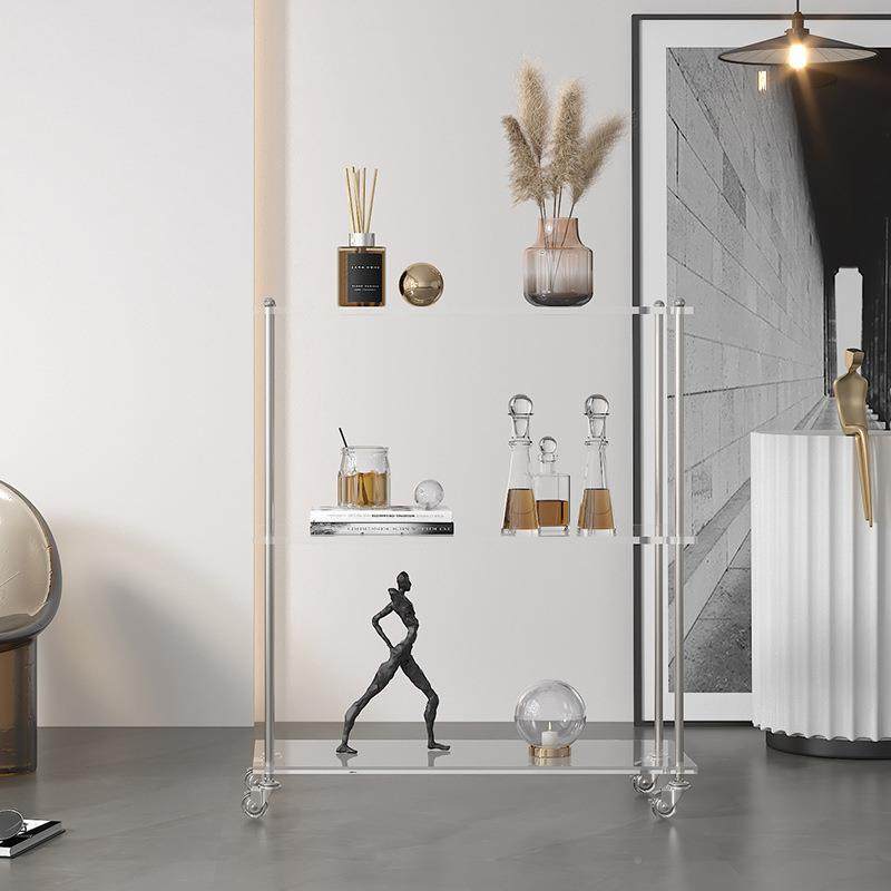 轻奢亚克力小推客厅纳沙发用边几车可移动茶几厨房置物架家收落地,基础建材,脚轮/万向轮,淘宝优惠券,粉丝福利购,淘宝优惠卷