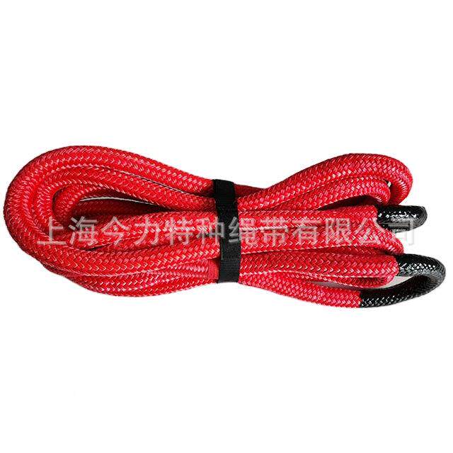 尼拖龙拖绳尼龙绳车绳高拉力绳越野车脱困83512绳车疙瘩绳