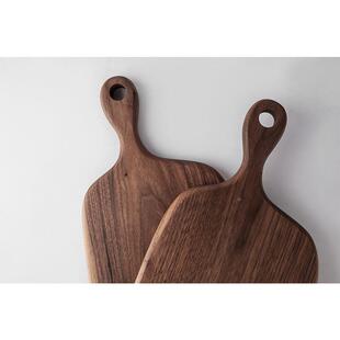 黑桃手工木砧板实木砧板切菜板面XIQ包托盘寿司板水胡整果木板