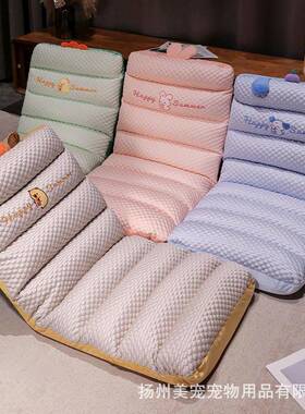 冰leda/H16豆懒人背坐垫车载办公室久坐椅子垫靠一豆夏季体透气折