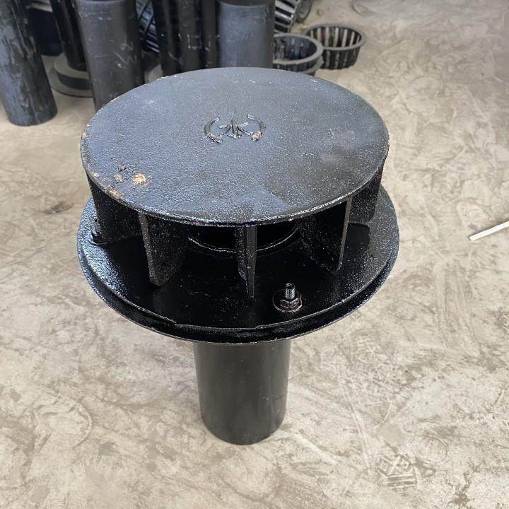 铸铁8水7型雨斗直排虹吸式落斗天台铸水铁地国标87漏87式插雨水斗