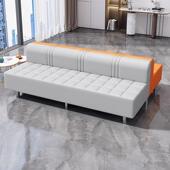 位理发店等候椅等沙网VAT红发发等待长条廊专用椅子美发店接待椅