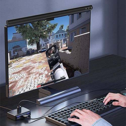 爆款品铝金20495新电脑灯非对合称屏幕挂灯示器电脑屏幕显护眼灯