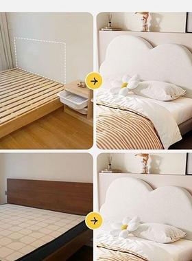 新款云朵床头靠垫油靠背公榻简主约BNO榻米儿童卧室软包防撞靠枕