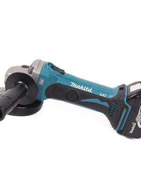 牧田角充电式向磨光机DGA4RME/Z打磨机锂电角JFP磨0机5.05A两电一