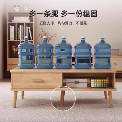 茶几0小户发型客厅家225新XEC款沙茶桌简约现代出租屋用原木用风