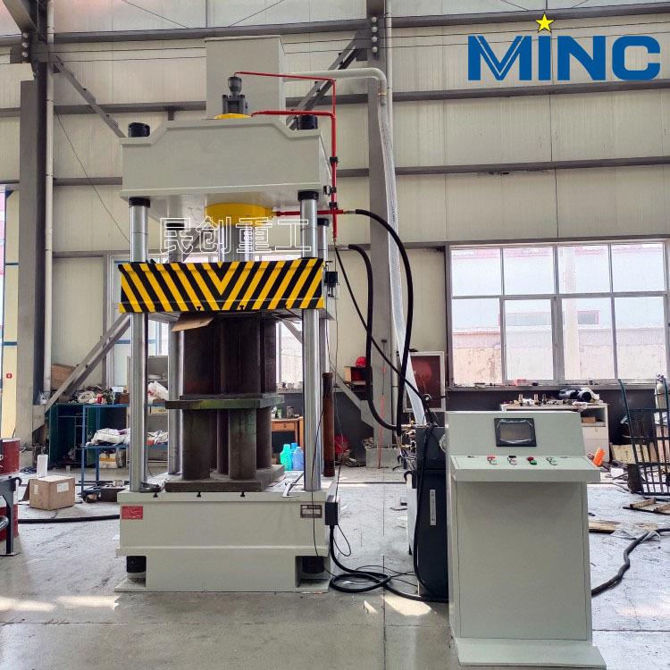 200T钢板校直机复合材料四柱液压机汽车配件冷挤压油压机现货供应