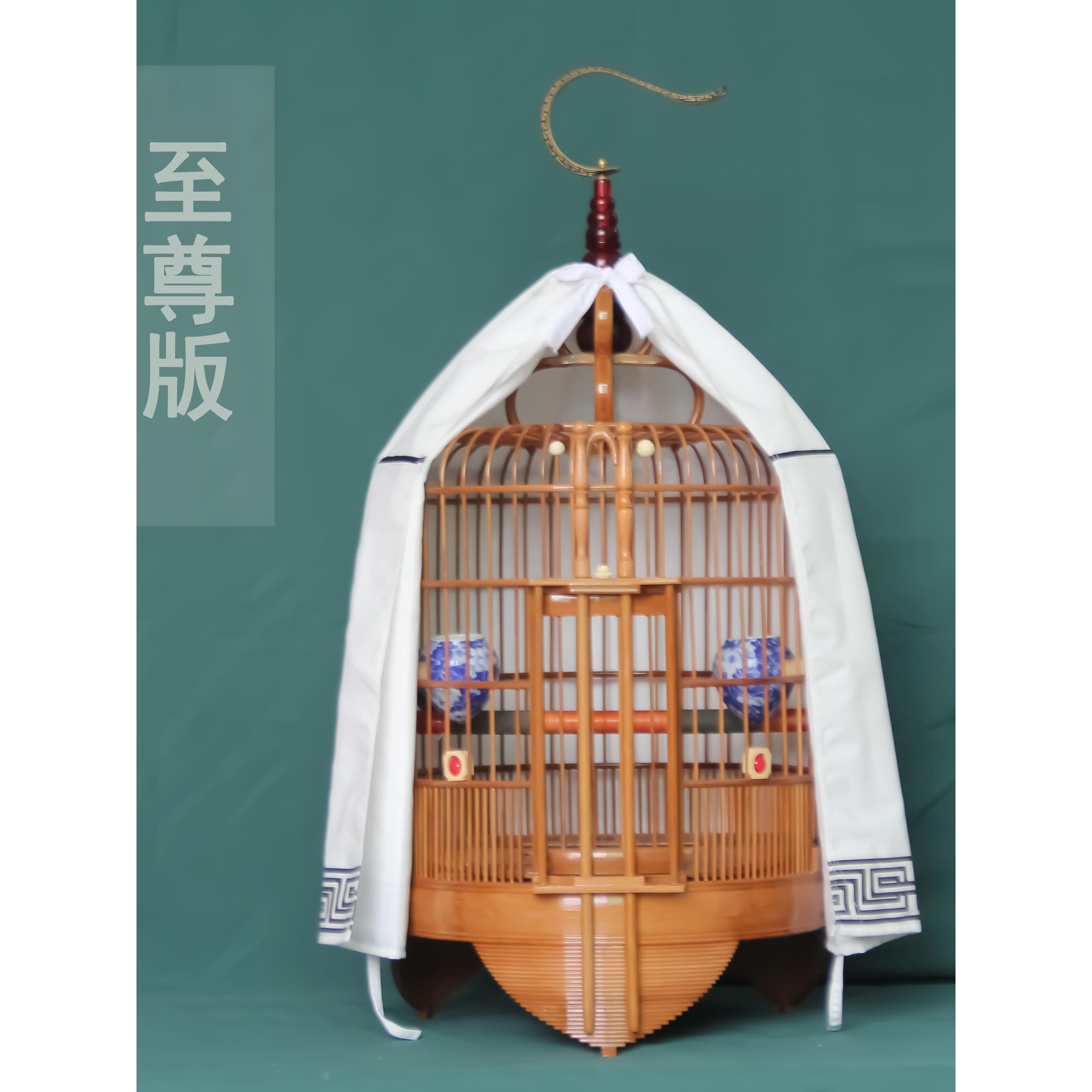 精品高档广式鸟笼竹子塑料组装笼画眉鹦鹉全套配件八哥广东清远