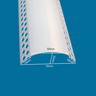 弧形圆弧阳角条线PVC垭口半圆拱形幼儿园收口条PVC圆弧阳角条