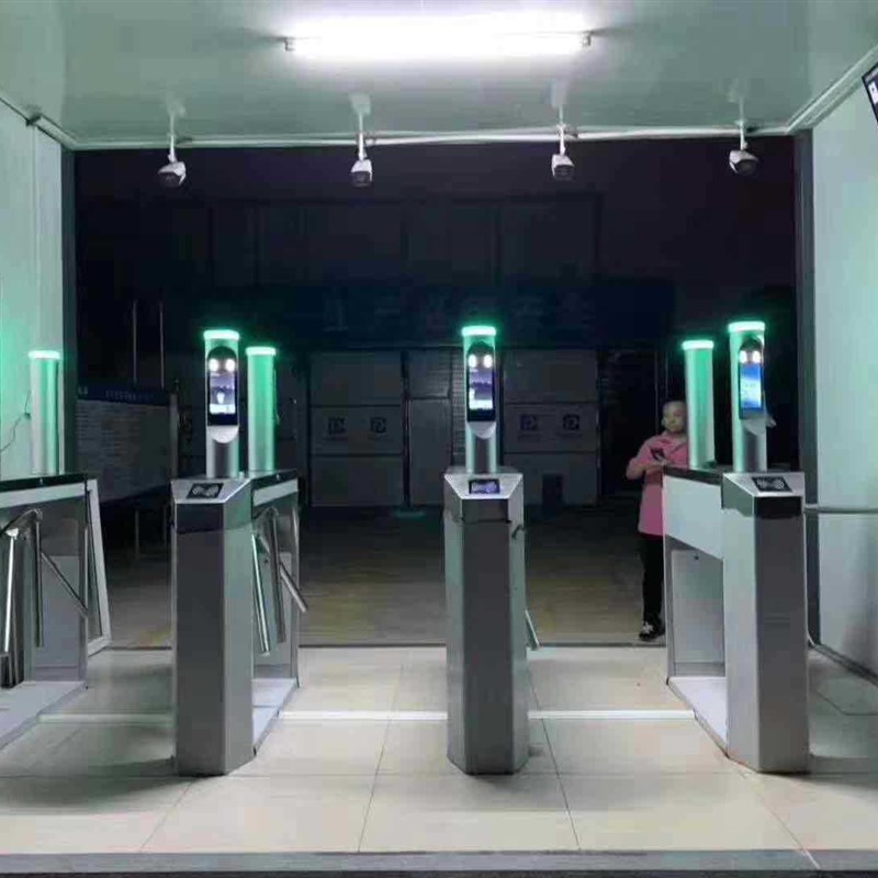 工地实名制门禁闸机考勤 全高十字闸机 旋转门禁人行通道设备