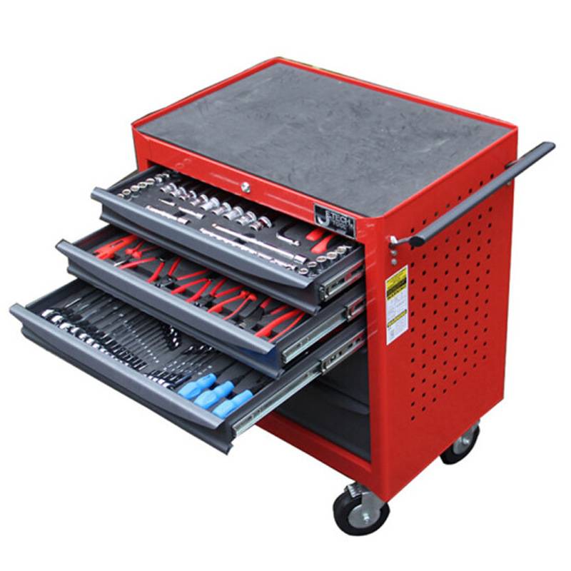 捷科200/230/330件4抽6抽工具车组套工具万向轮收纳车RC-230S330S