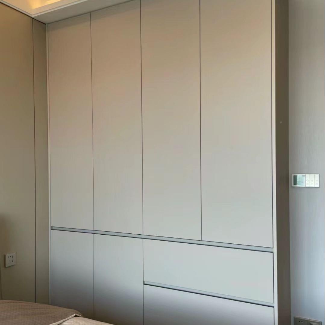 北京衣厂家定制衣简柜分段式超大实木衣柜橡胶TQP木一门到顶极柜