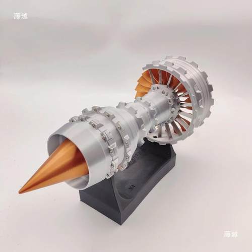 可飞机发动机YQG模型可启动涡扇航空擎喷气式引发拼装科学实验摆