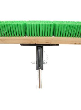 不锈柄加长加宽加地FOZ固钢地板刷毛尼龙丝板刷塑胶跑道泳池开荒