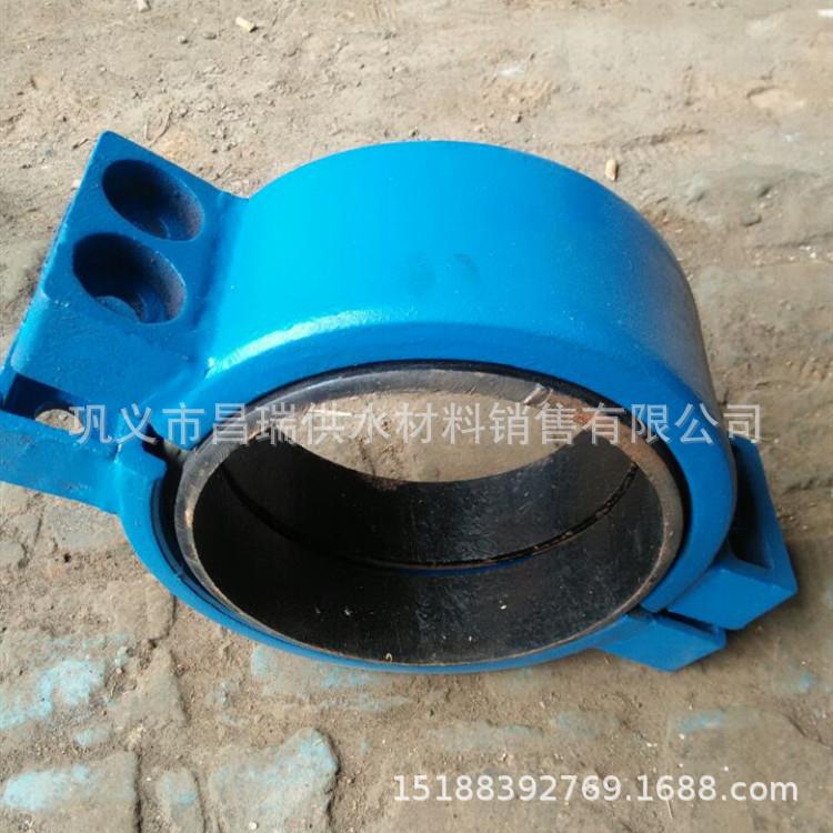 卡SSJT2020箍式柔性伸缩接NKRHD煤矿管道抱箍卡箍对开式伸缩用接