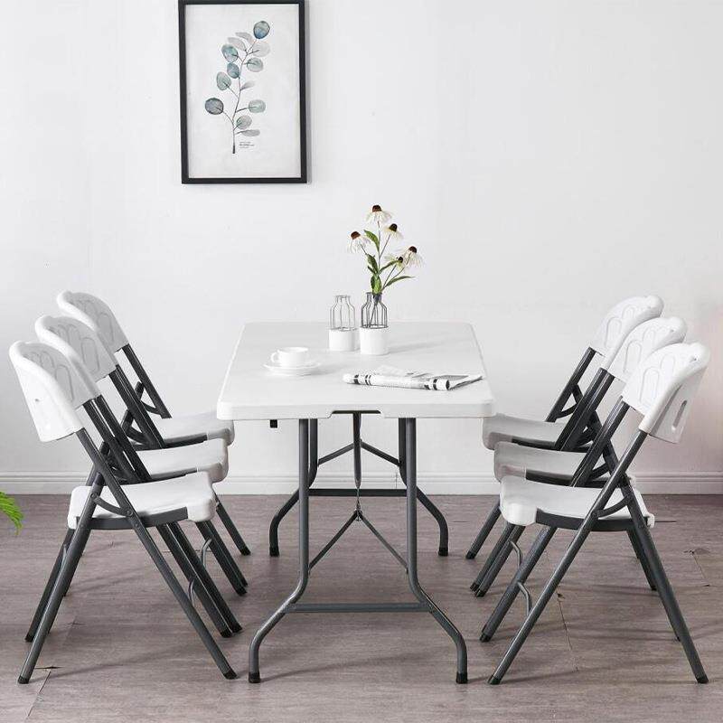 叠桌户外便携长方餐桌CZS摆摊活动形桌塑料式升降折桌会议桌家用g