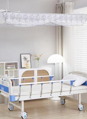 老人电动护理床配套使用安装F5M7S9MT吊顶防宫帐廷蚊可伸缩家免用