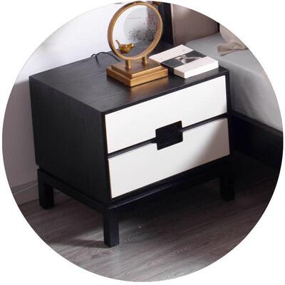 现样木代中式实床双人床1.8m简约软包靠背别tb-56268墅房酒店板房