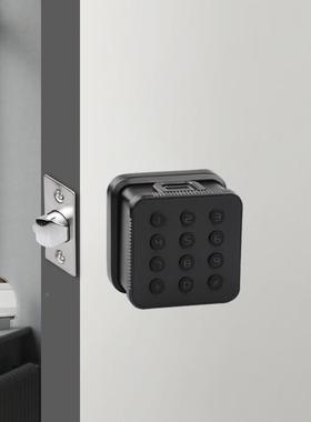 布线指纹密禁码锁智能UDT遥控锁内室门免指纹锁门办公房间卧室电