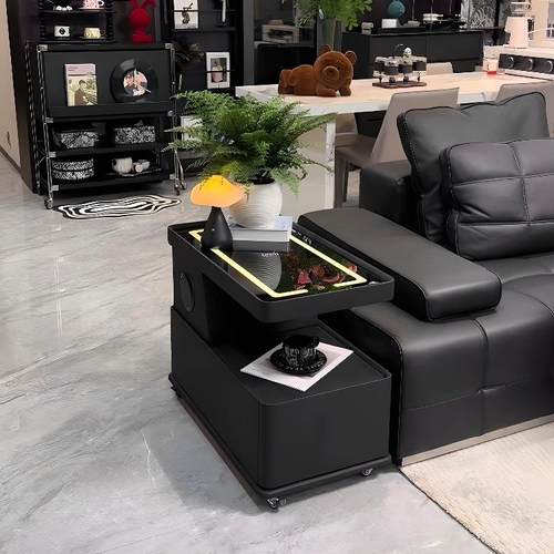 可移动茶意几户发型现代简约边柜轻奢客NTW厅式极简新小款沙边几