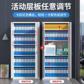 钢制NYT办更公室矮文柜铁皮凭证档案柜件福州玻璃门书柜储物衣柜